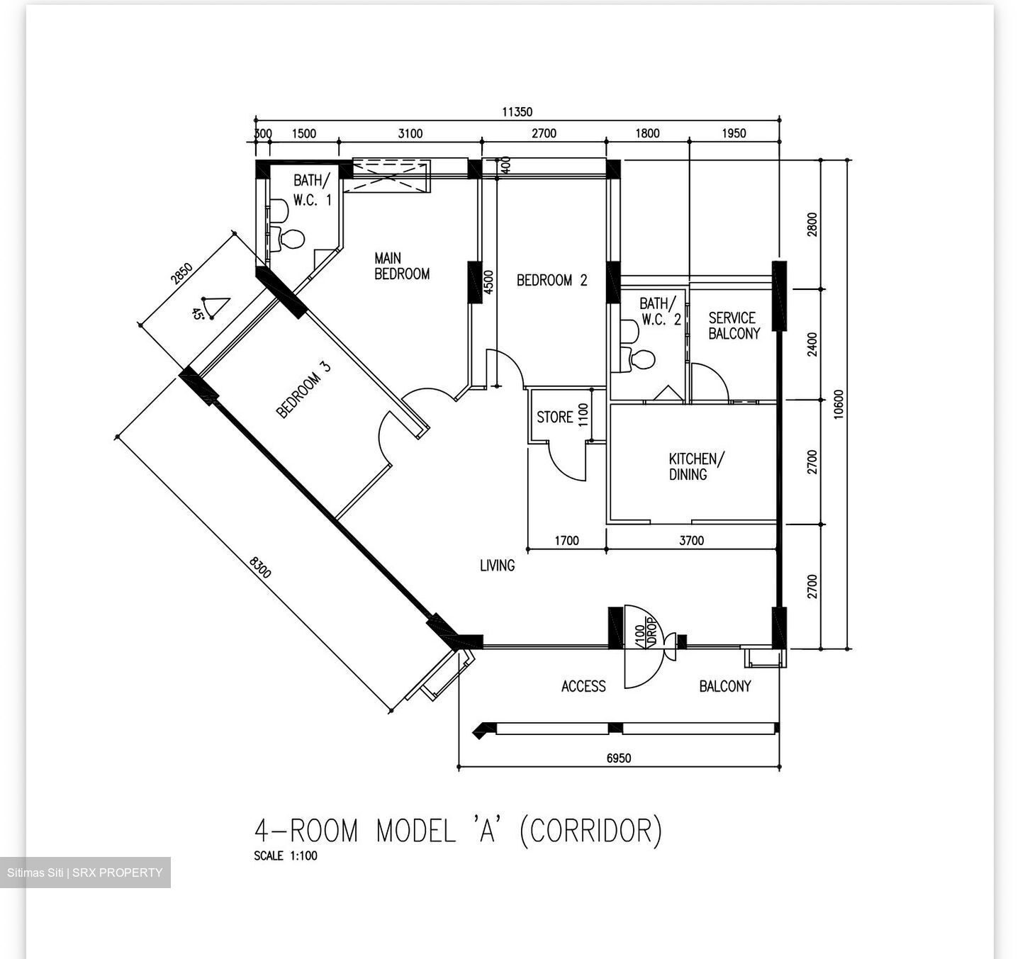 Blk 707 Woodlands Drive 40 (Woodlands), HDB 4 Rooms #623937331